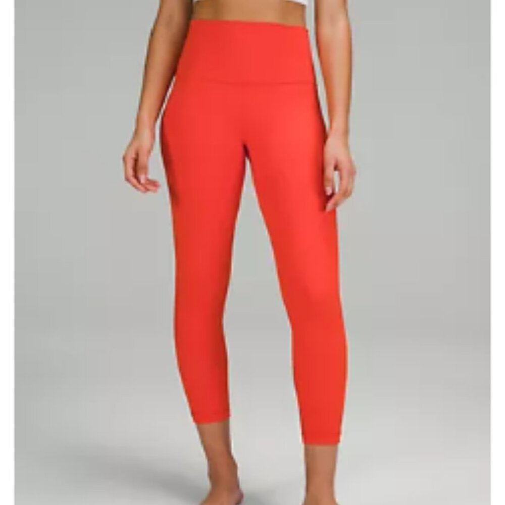 lululemon Align™ High-Rise Pant 25" Solar Orange 4